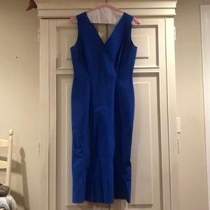 Ellie Tahari blue cocktail Dress